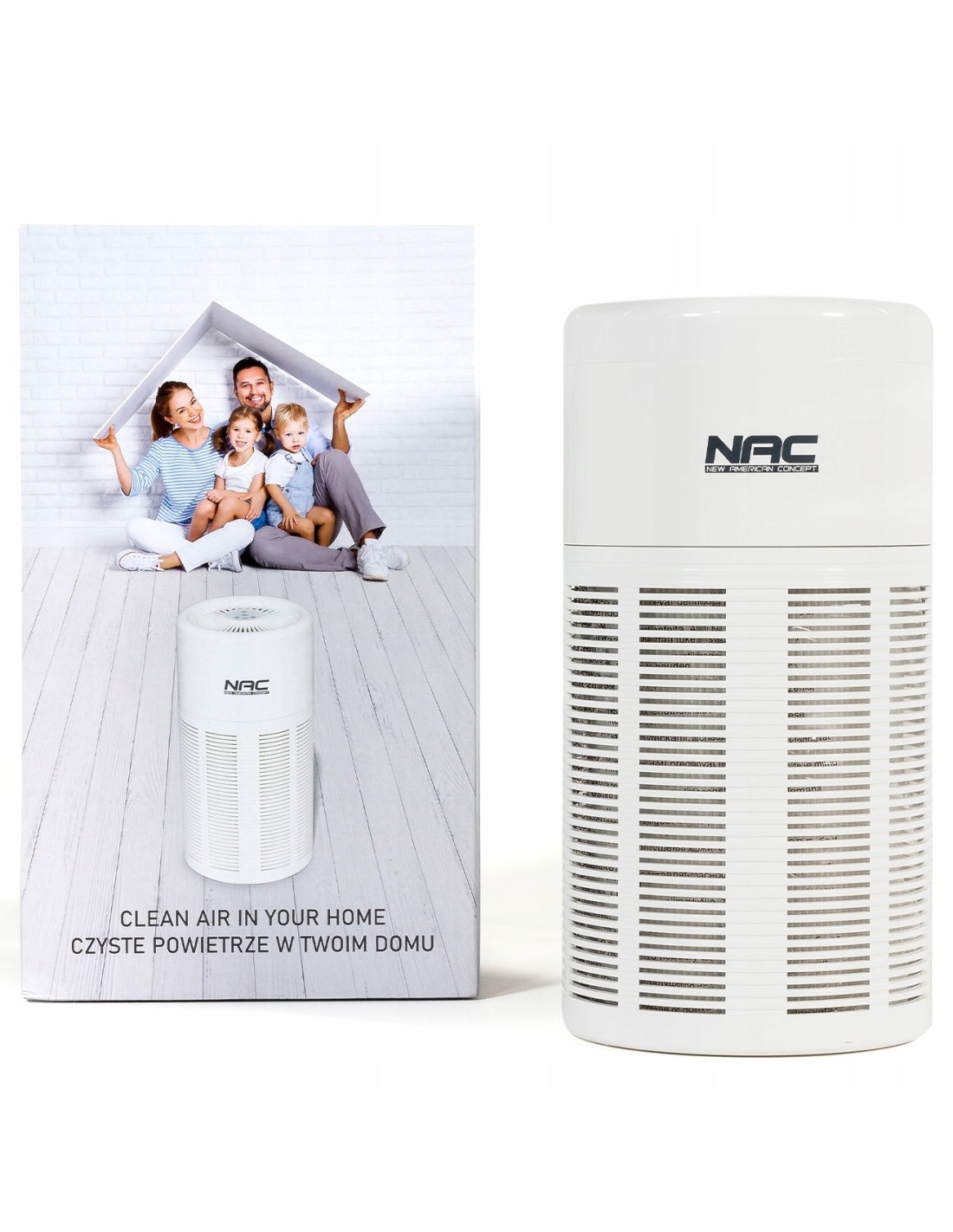 Nac AP145-DN Oczyszczacz powietrza jonizacja Hepa