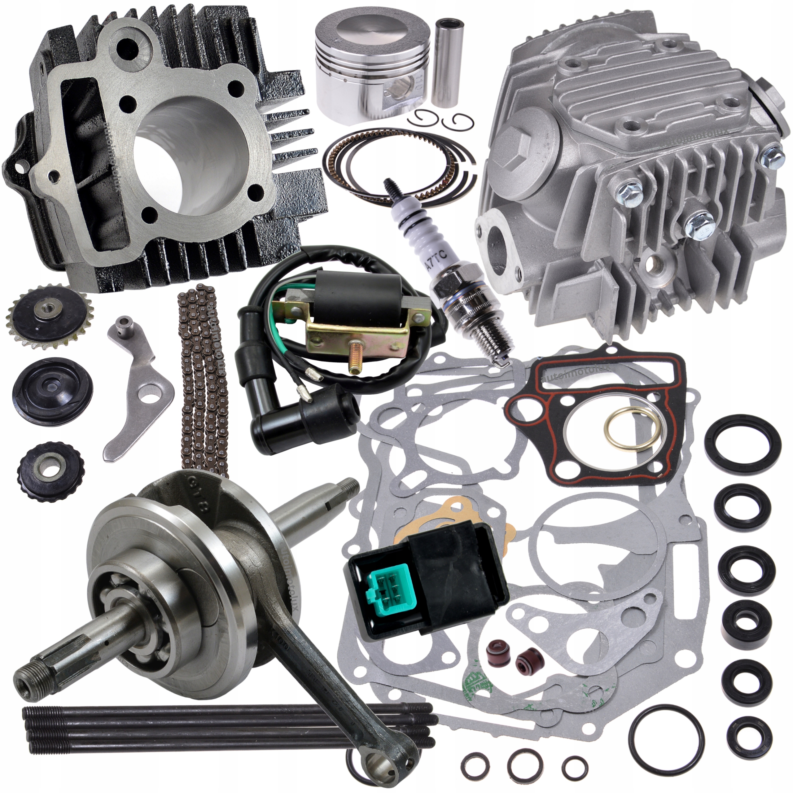 CYLINDER GŁOWICA WAŁ 4T STREET OGAR JUNAK KING 110