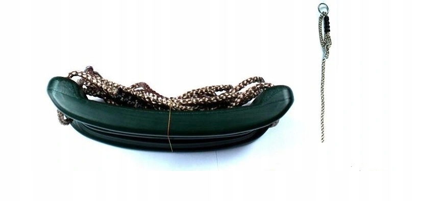 HUŚTAWKA PLASTIKOWA SOLIDNA PLAC ZABAW ZIELONA EAN (GTIN) 5903796050271