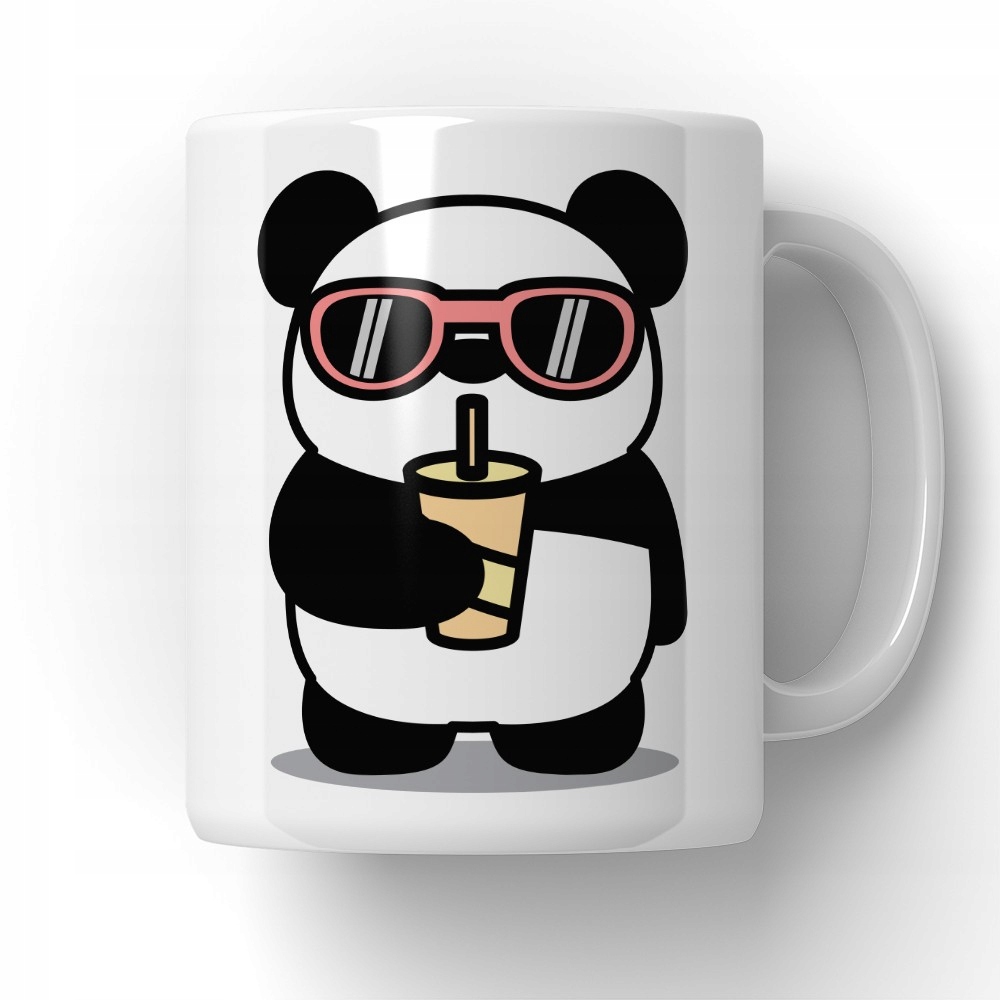 

Kubek Panda W Okularach I Ze Smoothie