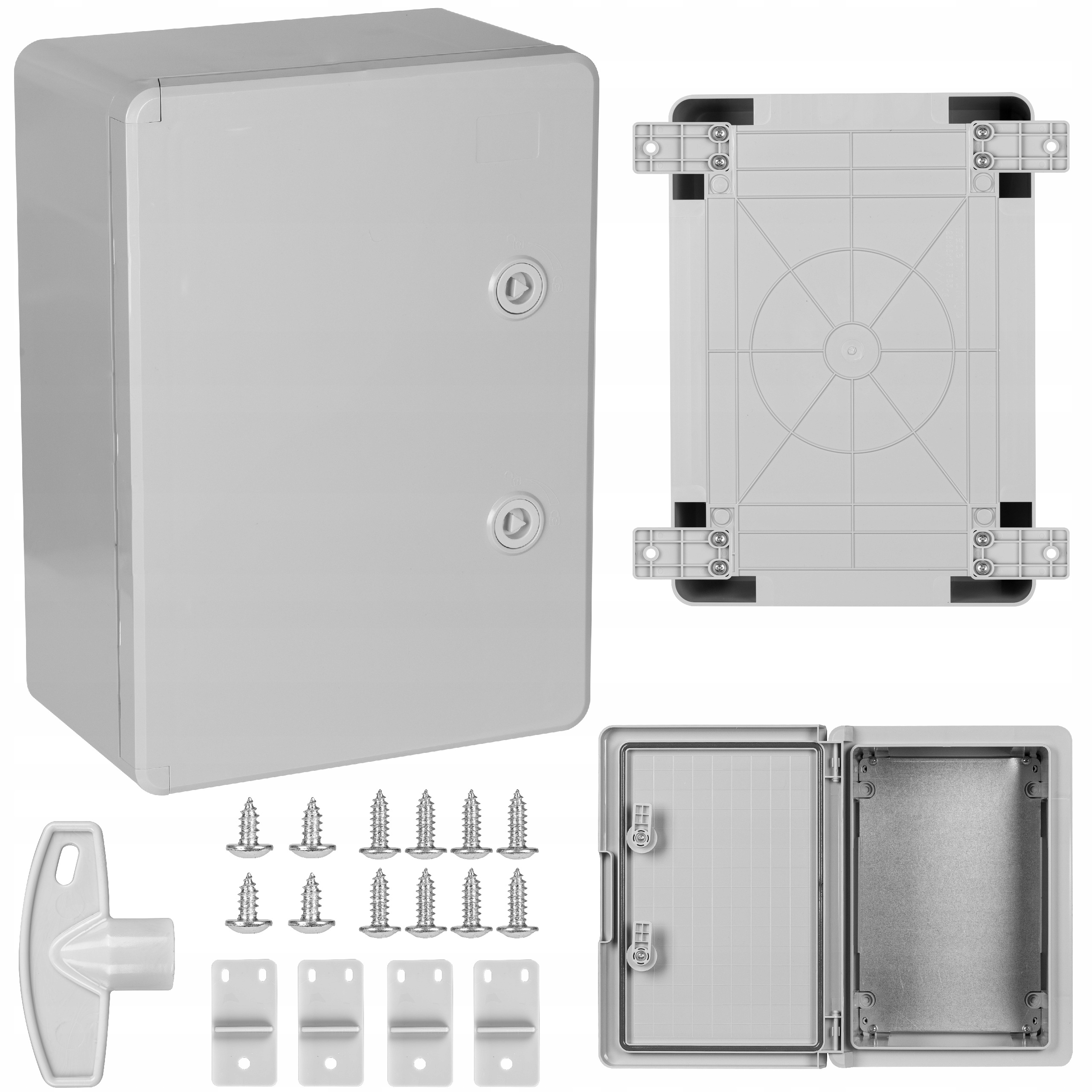 Rozdzielnica Skrzynka Elektryczna Obudowa Abs IP65 35x25x15 350x250x150