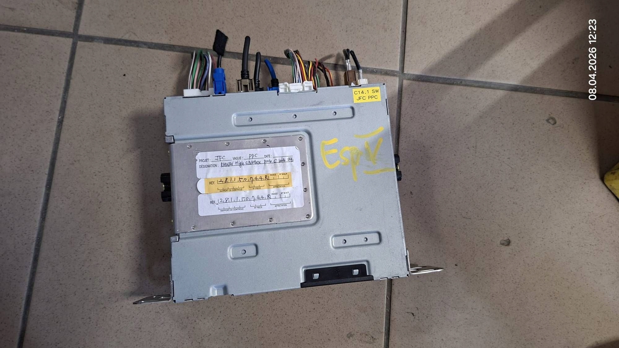 Lecteur Navigation Renault Espace V 281150744R