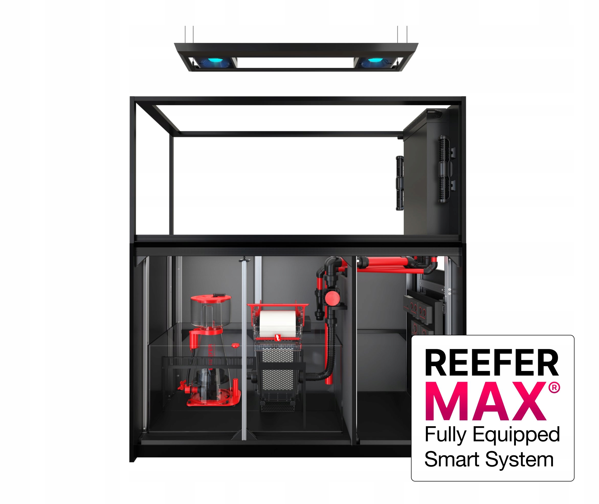 Pokročilý Akvarijní Systém Red Sea Reefer G2+ Peninsula S-700 Max Černý