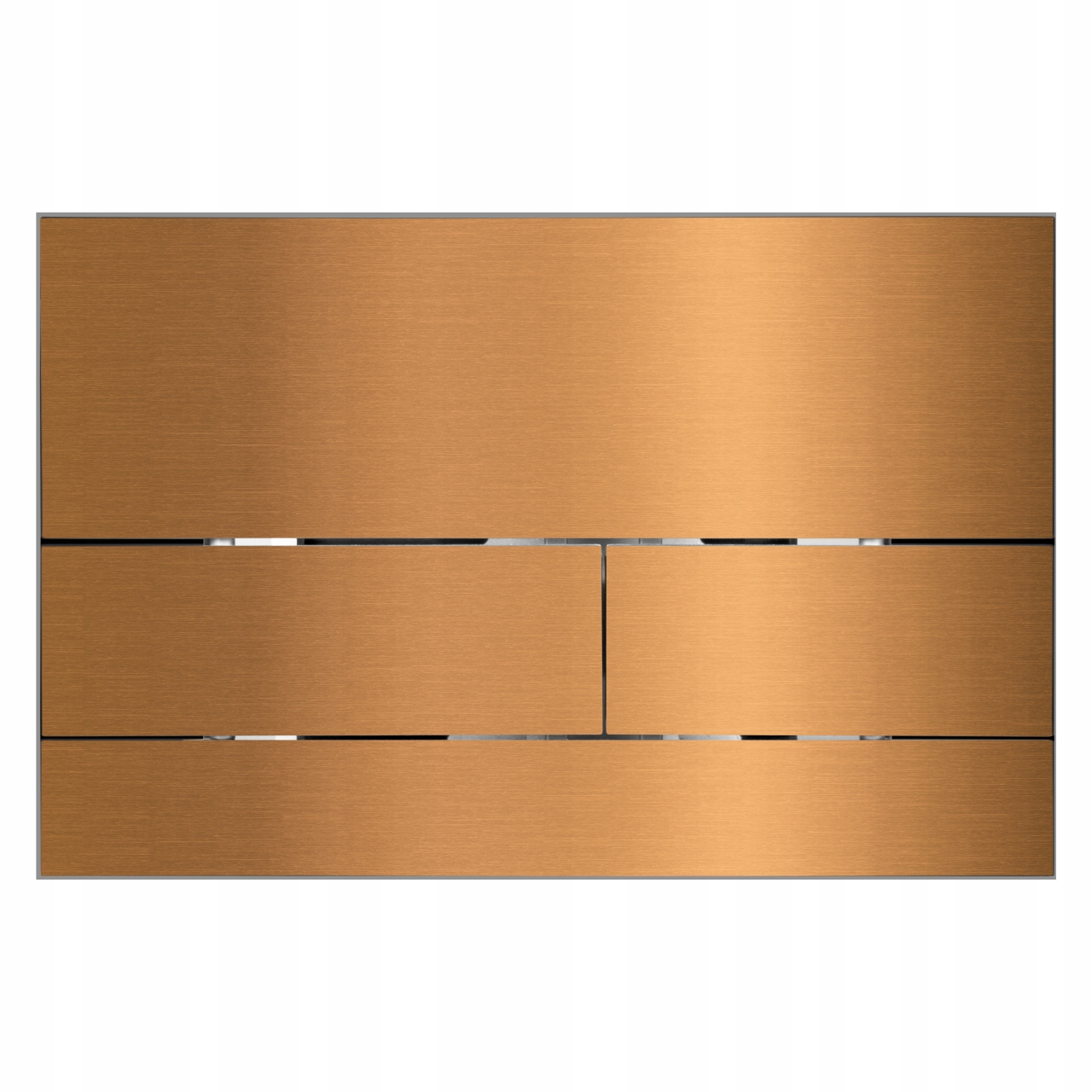 Balneo Splachovací Wc Tlačítko Flo Měděné Nerezová Ocel 3/6L Pro Rám