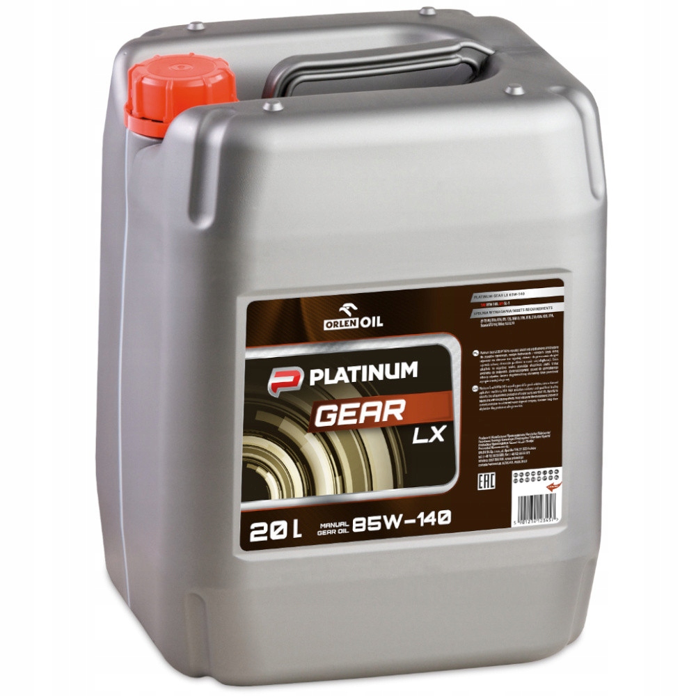 

Olej Przekładniowy Platinum Gear LX 85W-140 20L