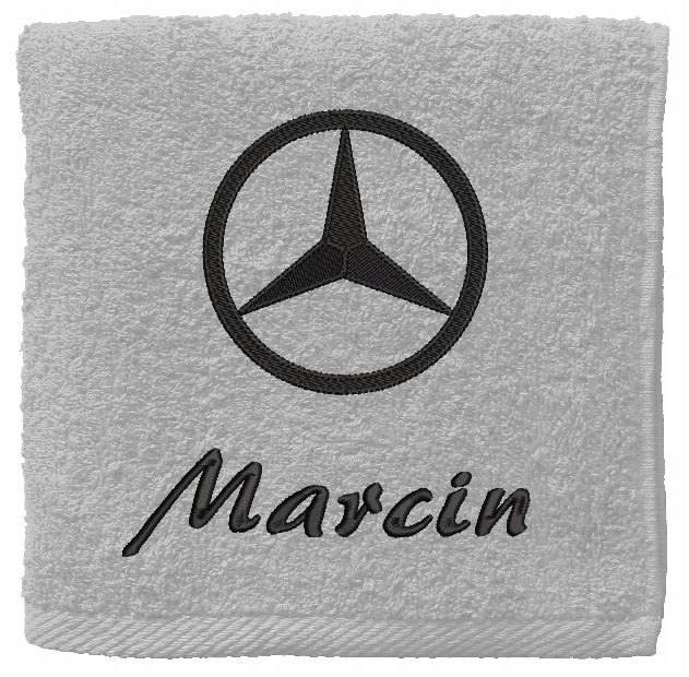 

Ręcznik Mercedes imię Haft 70x140 dzien chlopaka