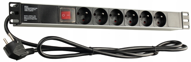 

Listwa zasilająca Getfort LGF-06-Z 6 gniazd Ep