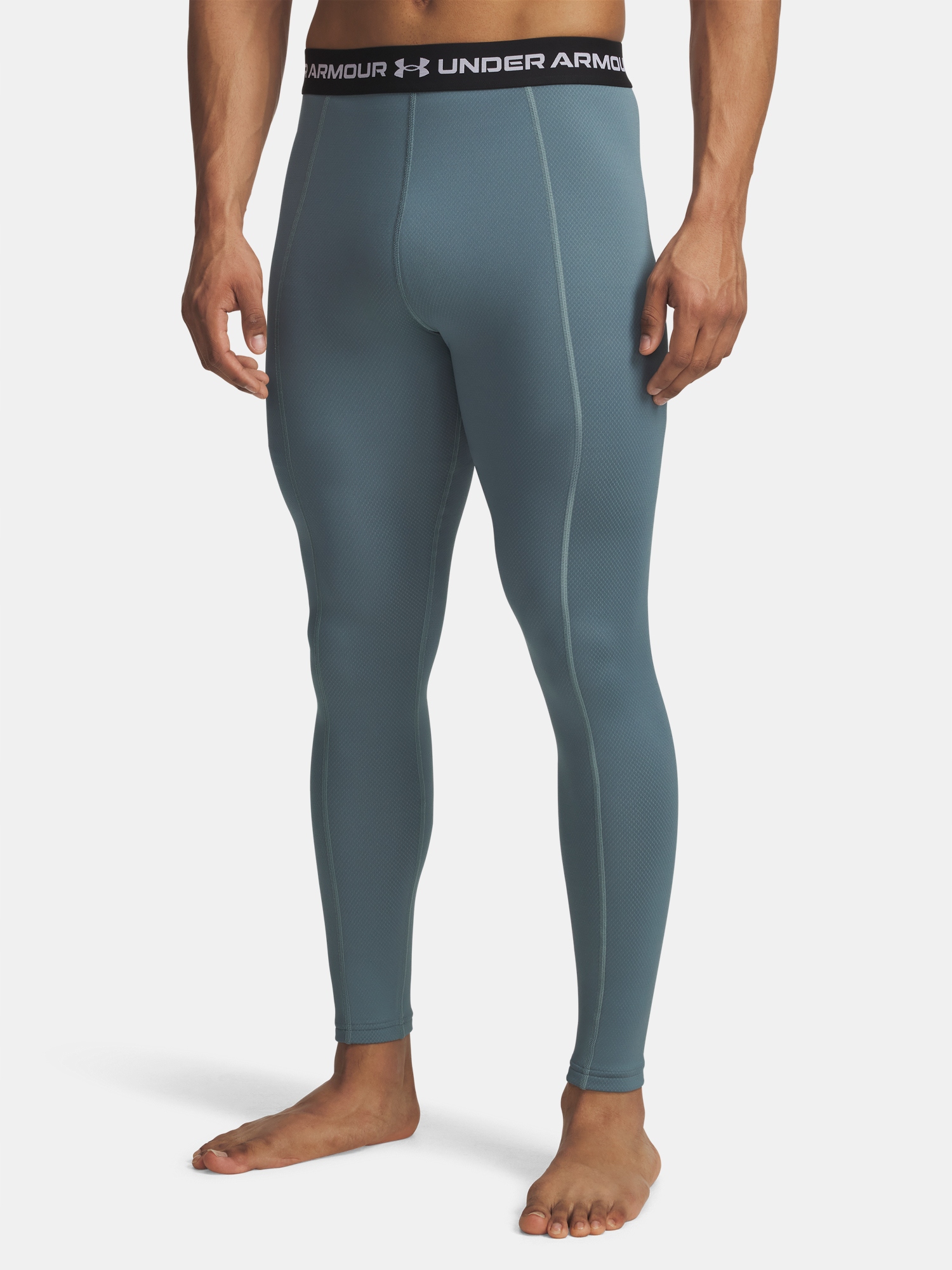 Under Armour Pánské legíny Under Armour Ua Halo Bonded Auxetic Legng-BLK