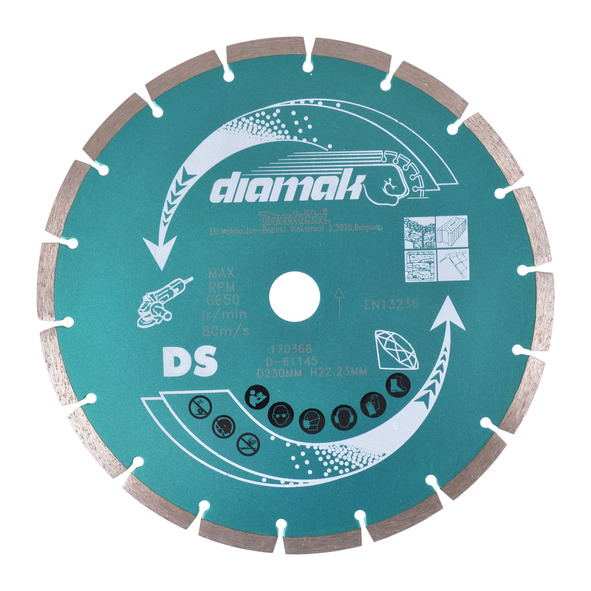 

Makita D-61145 Tarcza Diamentowa 230mm Beton