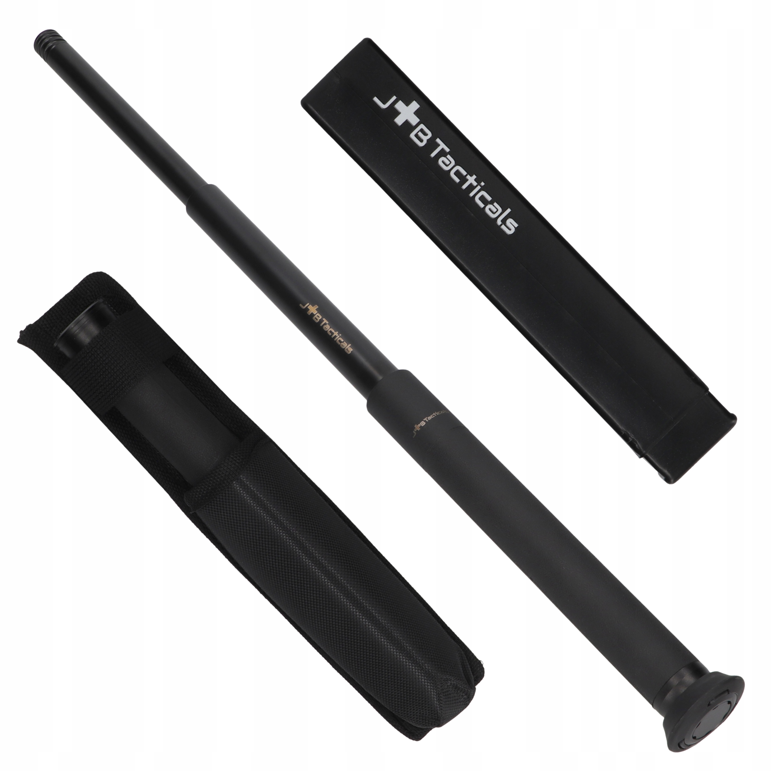 Teleskopická tyč Automatická EasyFold 53 cm Ocelová Kalená Silná Kabura