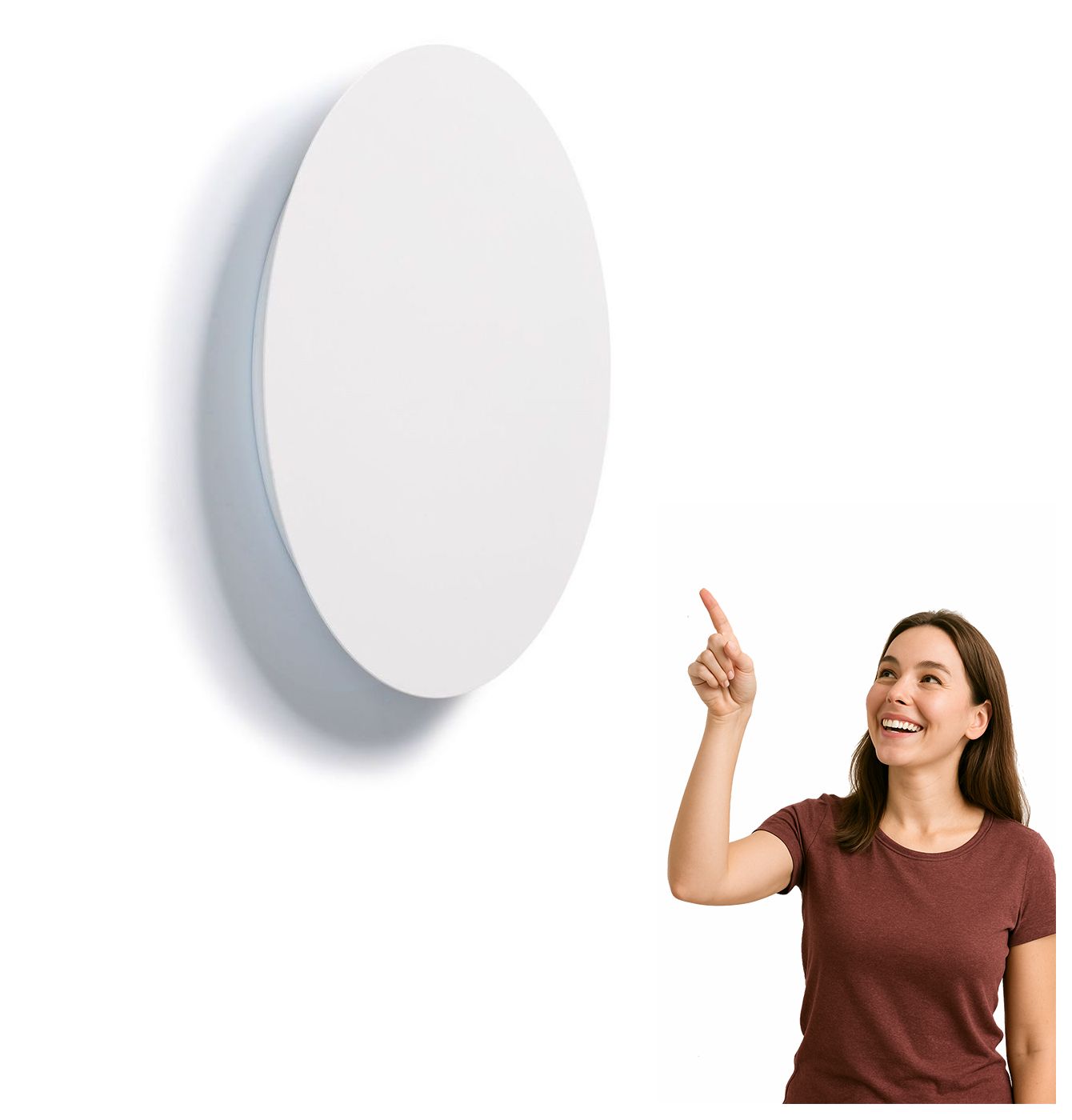 Led nástenná lampa Ring M 9W Nowodvorski