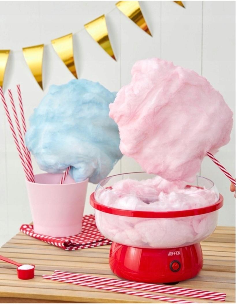 Urządzenie maszynka do waty cukrowej Hoffen czerwo Marka Hoffen