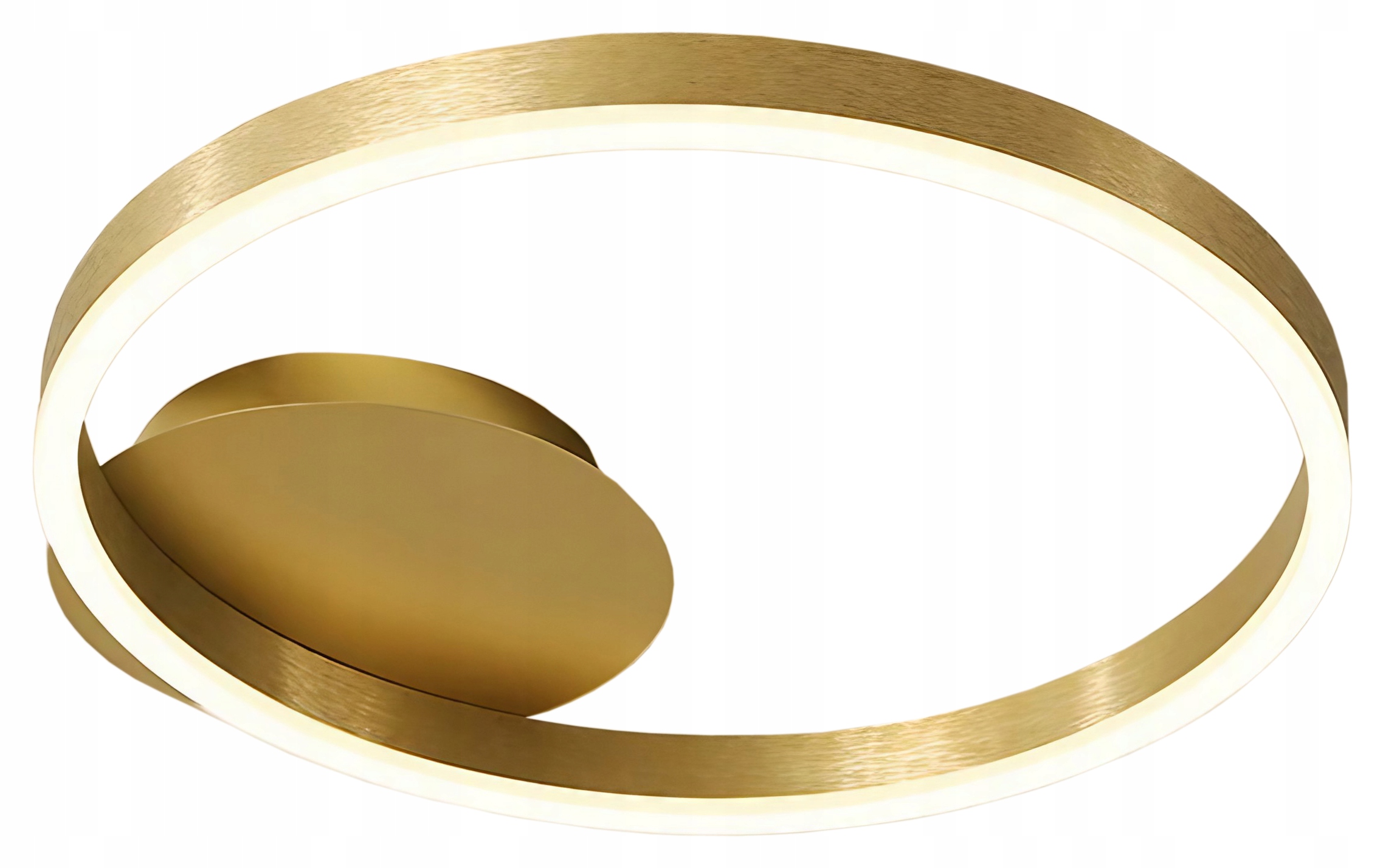 Lampa sufitowa Silva Flat nowoczesna okrągły Led Modern Plafon 54cm Wobako