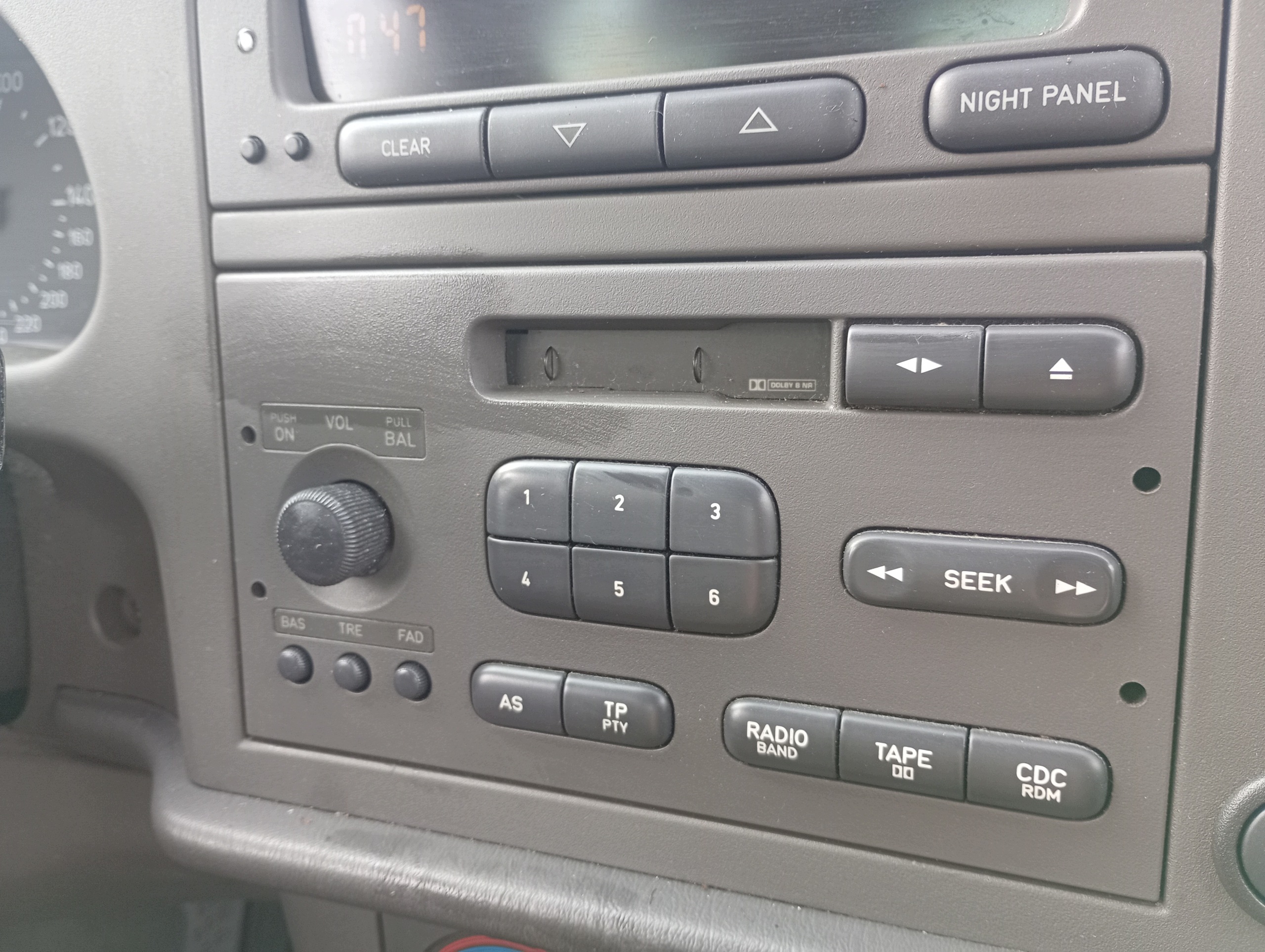 Radio original kasetowe fehlt code Saab 93 9-3 98-02