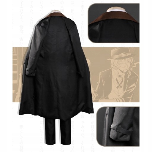 Stray Dogs Nakahara Chuuya Costume Cosplay Model H6