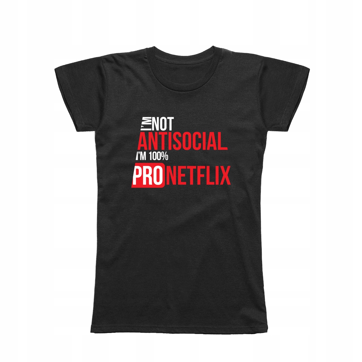 

S - Koszulka T-shirt Netflix Fan Netflixa Prezent