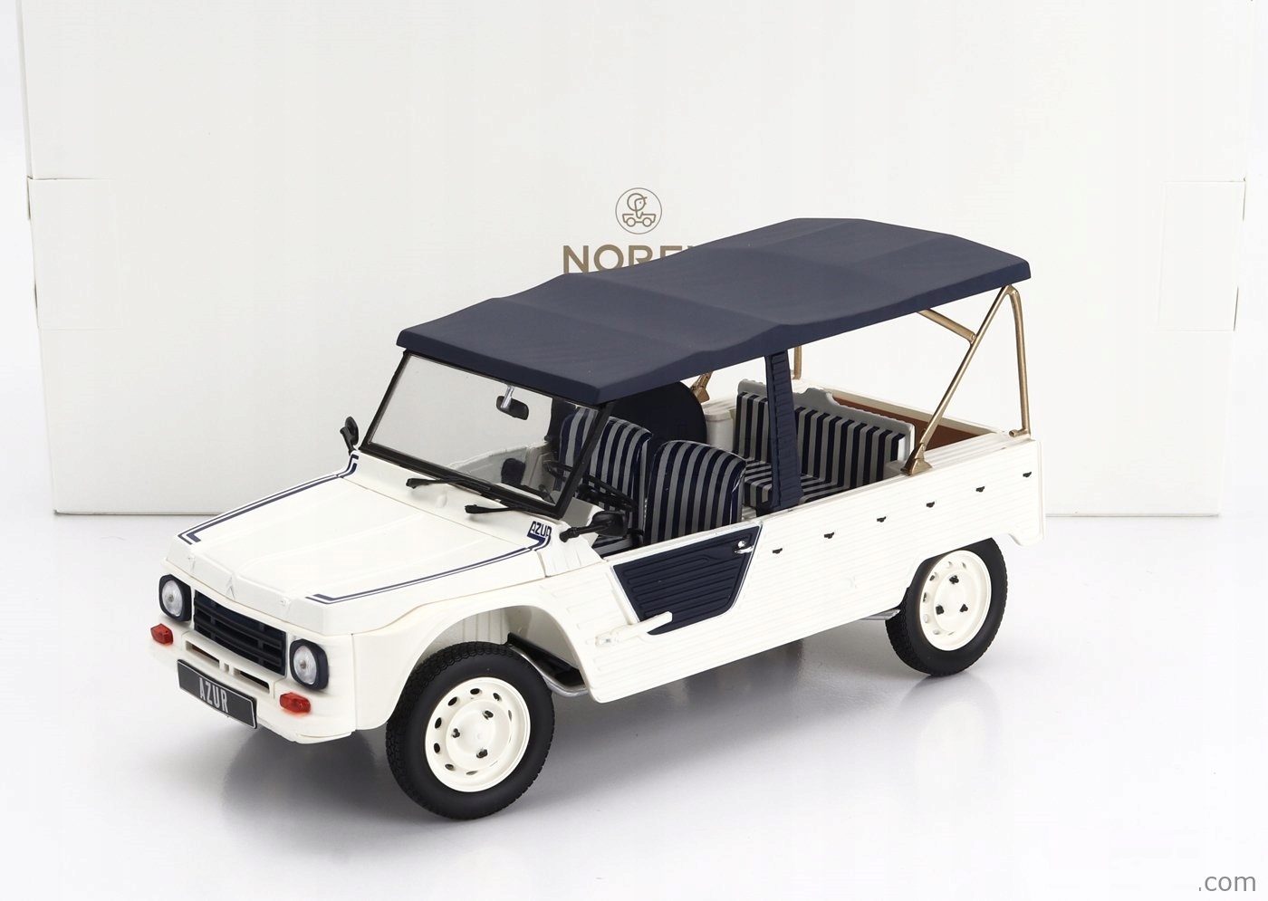 Norev Citroen Mehari Azur 1983 White/Blue 1:18