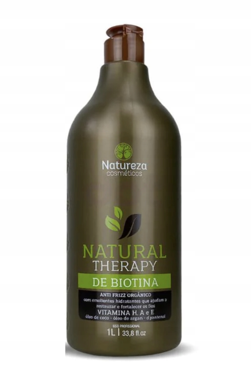 Natureza Natural Therapy Escova Biotina Krok 2
