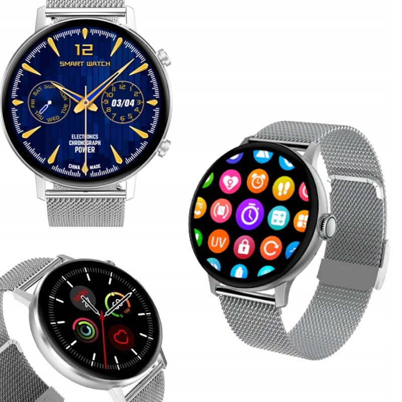 

Smartwatch Damski Ciśnieniomierz J.polski Zegarek