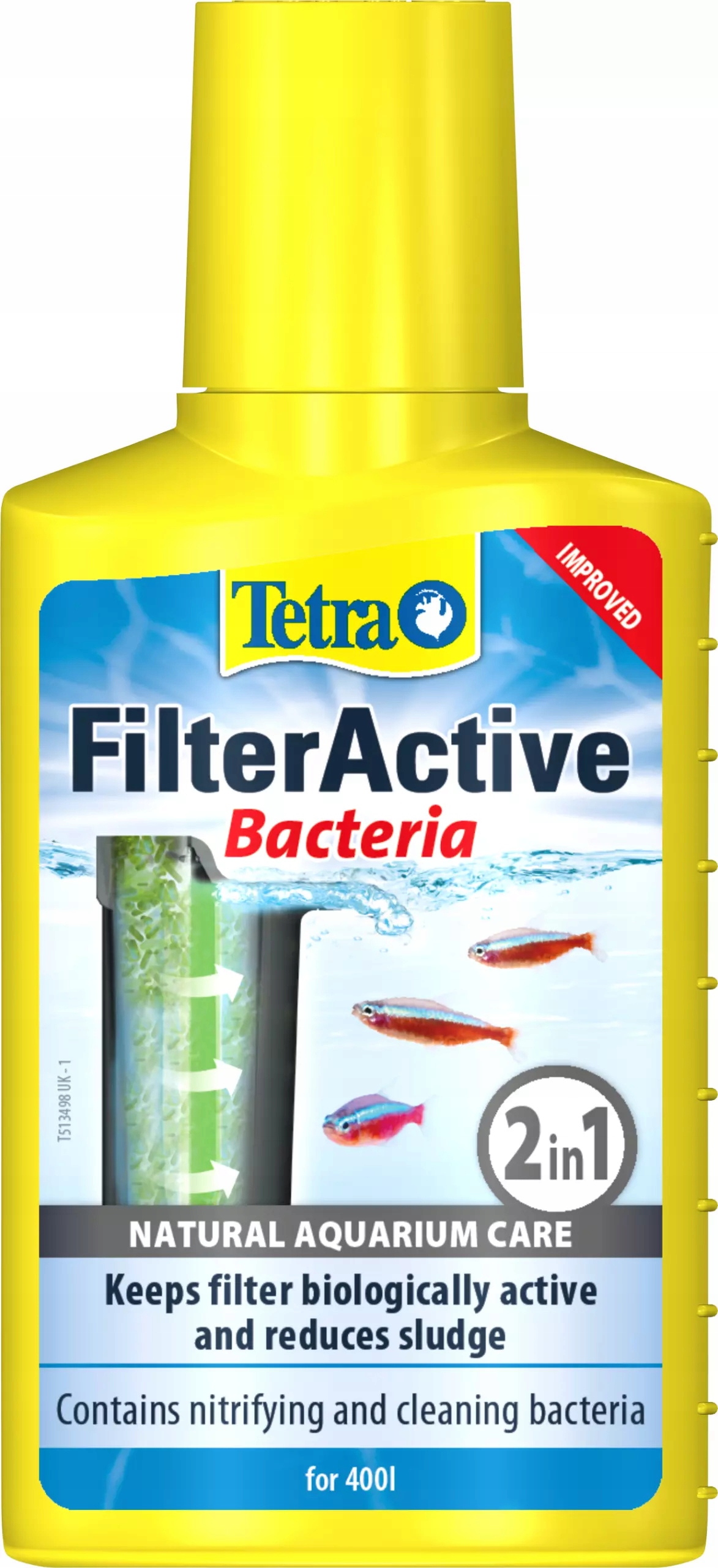 Живые бактерии для баланса аквариума Bio STARTER FilterActive 100ml