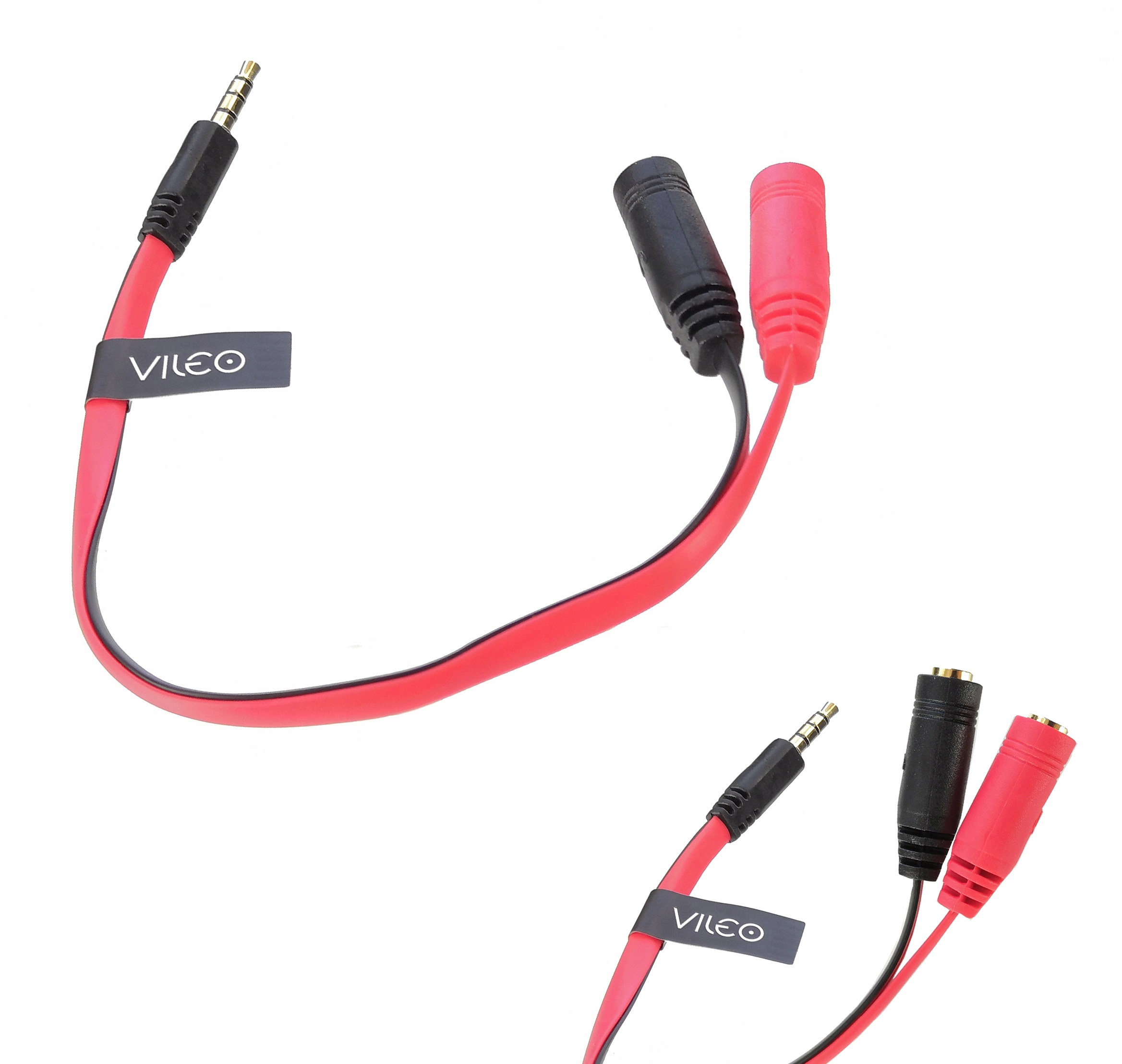 

Kabel Adapter 2 x Jack 3,5MM - Jack 4 Pin Audio