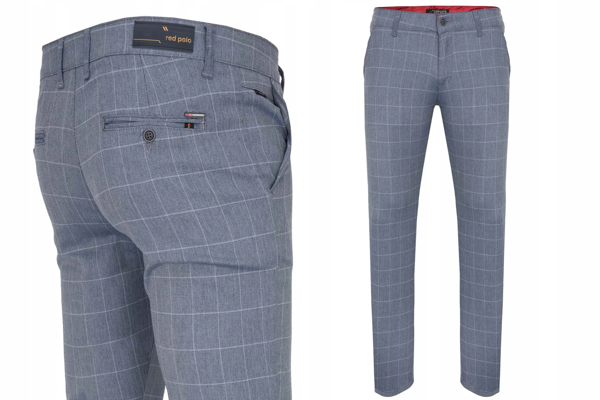 Pánské Společenské Kalhoty Krata Blue Elegantní: 38