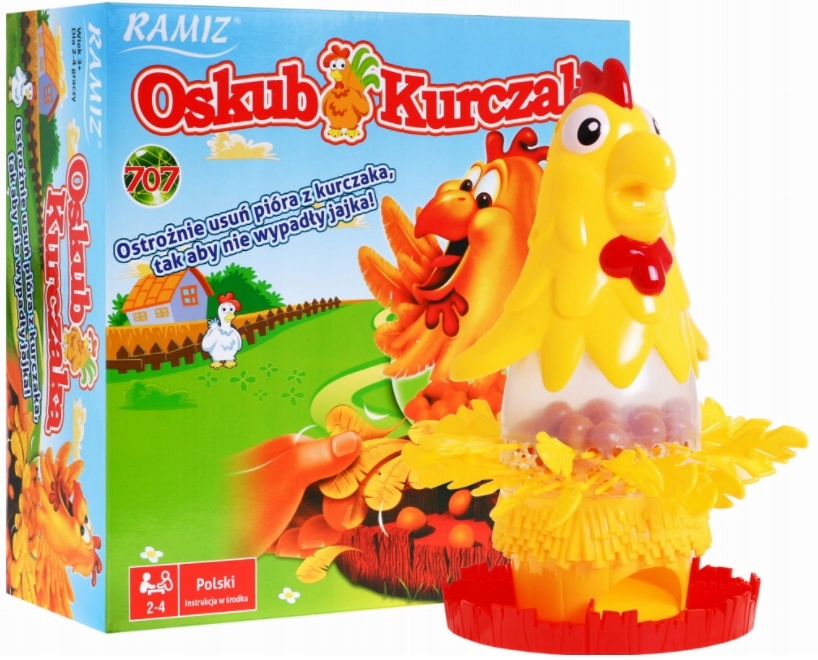 

Gra Zręcznościowa Kura Oskub Kurczaka 70752
