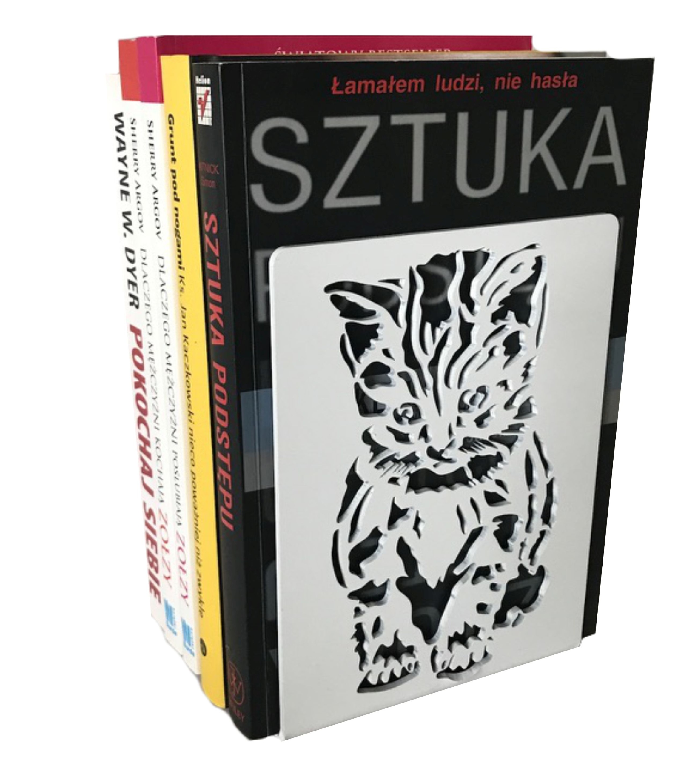 Podpórka Podpórki do książek stojak na książki