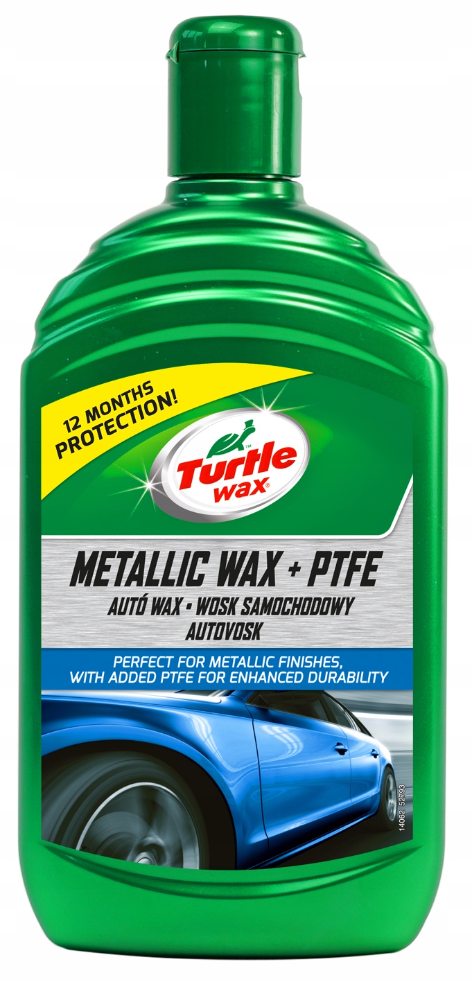 

Turtle Wax Metallic Wax Ptfe Wosk Metalik 500ml