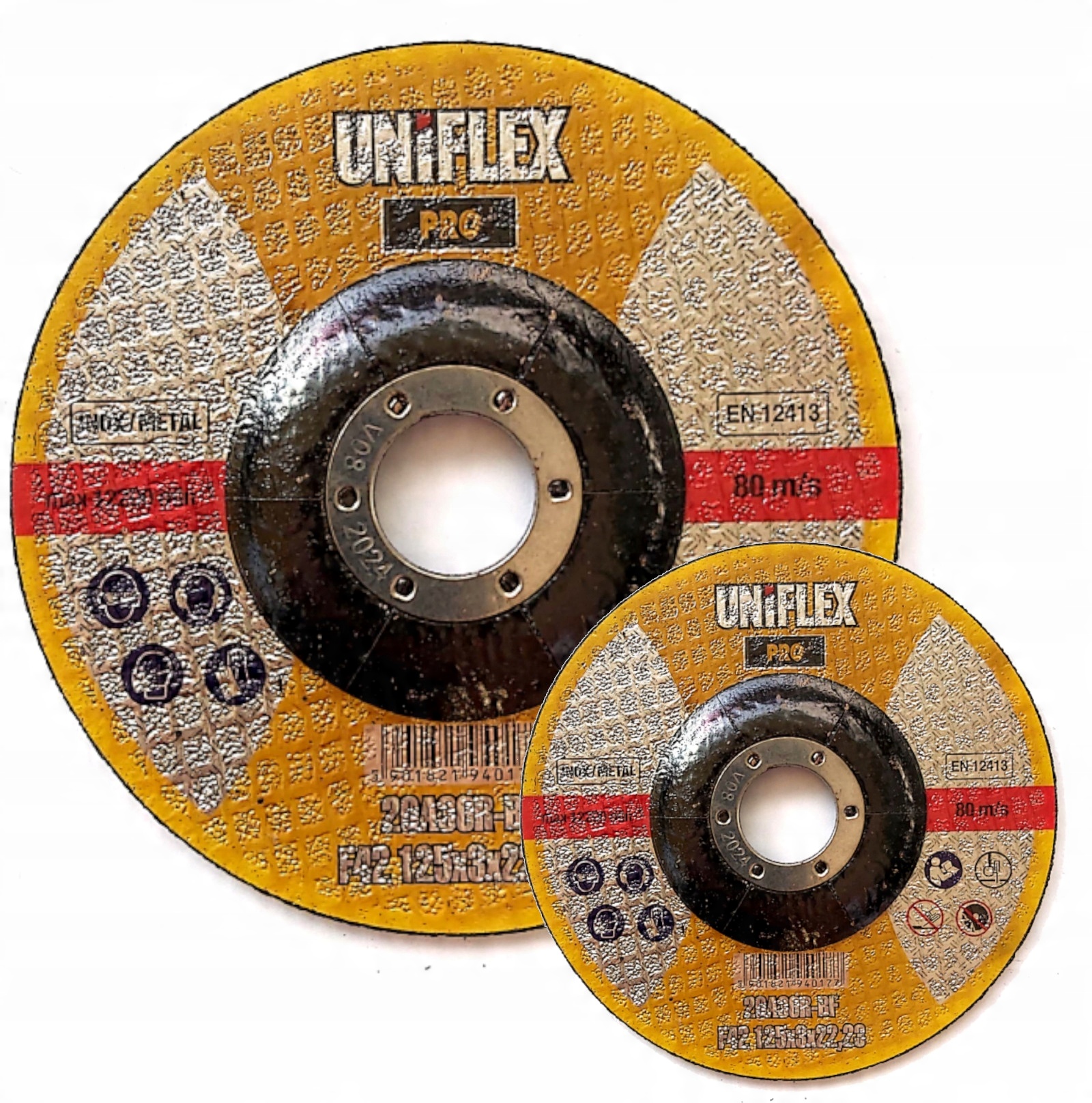 

Tarcza do cięcia stali 125x3,0mm Inox Uniflex/pro