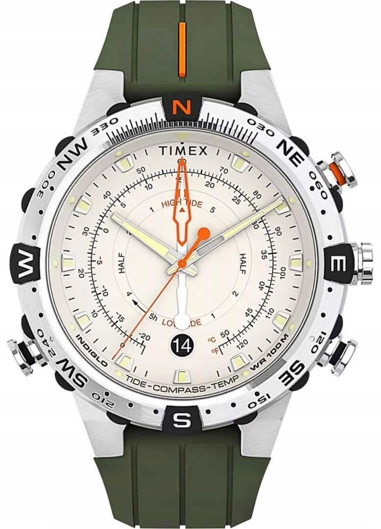 Pánské Hodinky Timex Expedition Tide-Temp-Compass TW2V22200 Box