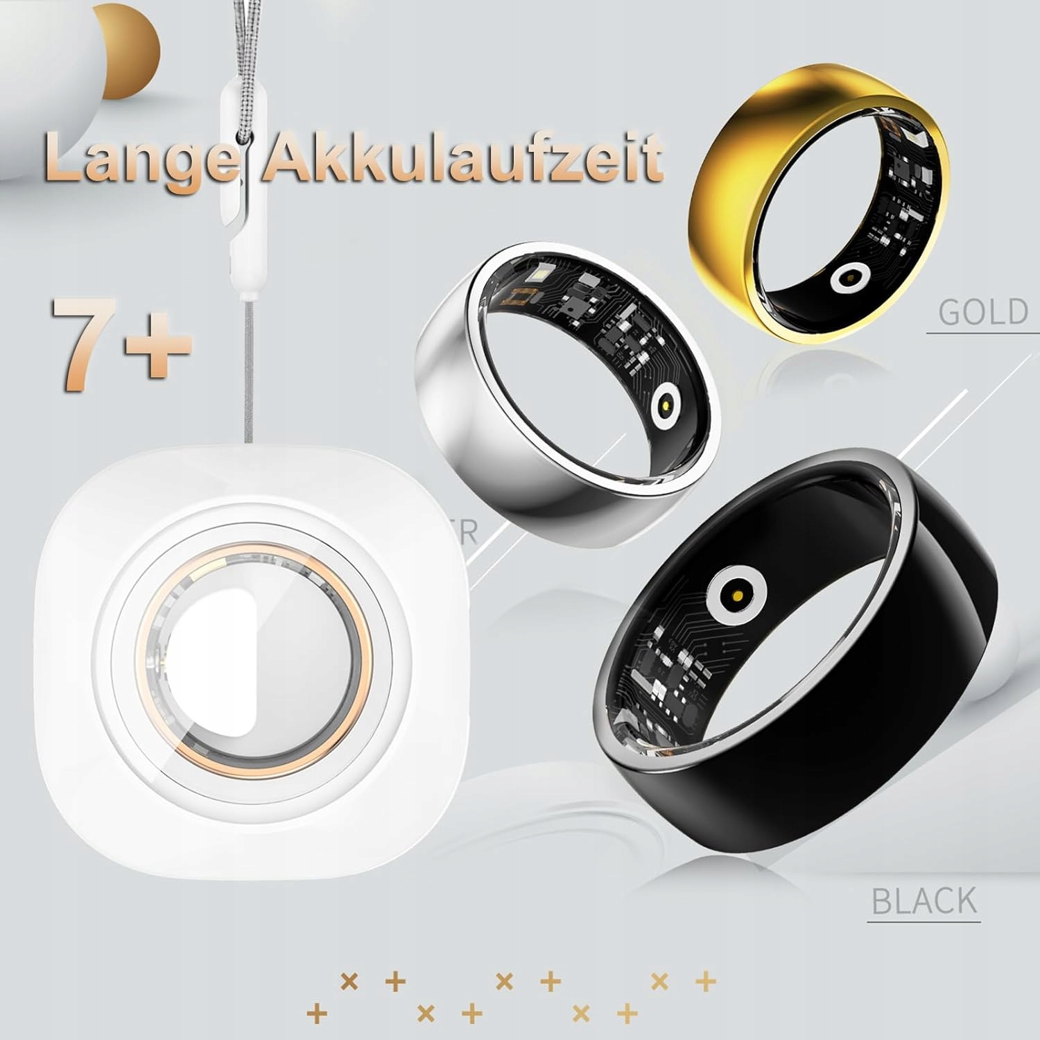 Chytrý prsten Fitness Tracker