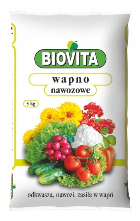 

Nawóz Wapno Nawozowe Naturalne Pochodzenie 5KG