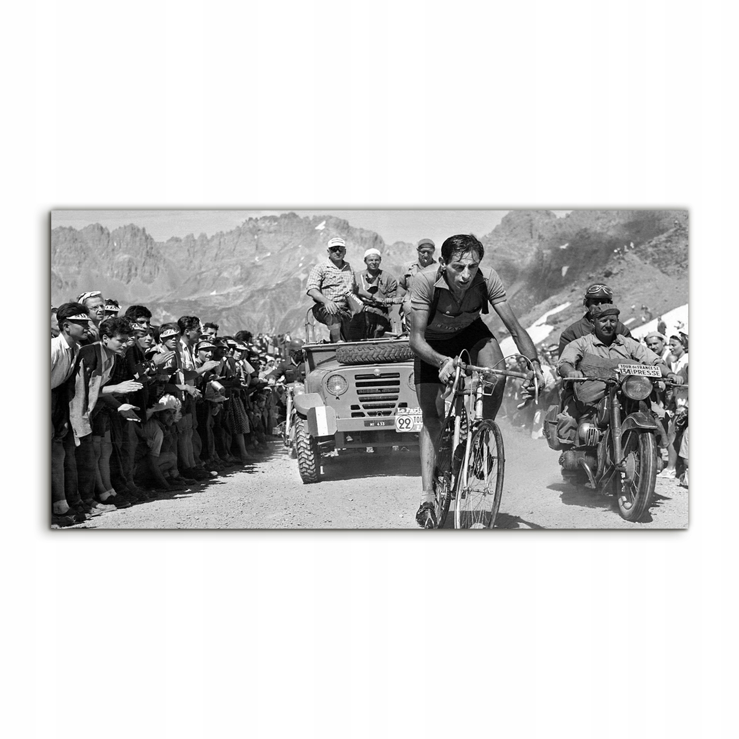 

Obraz akryl 120x60 ścienny Tour De France Vintage