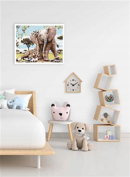 Po Numerach Malowanie PRZYJACIELE Z SAFARI FAJNA Marka inna