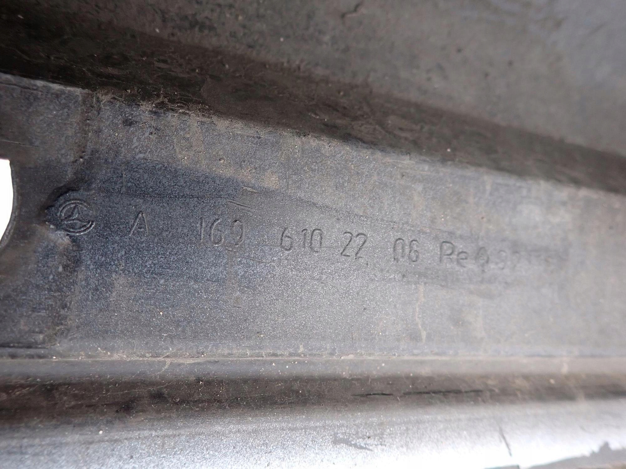 MERCEDES A-KLASA W169 04-12 moulding threshold right