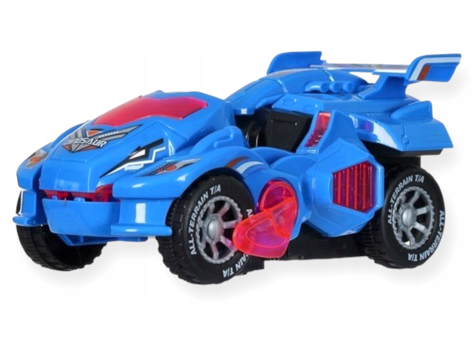 AUTO ROBOT DINOZAUR 2w1 JEŹDZI GRA ŚWIECI ZMIENIA Rodzaj pojazdu pojazdy z bajek