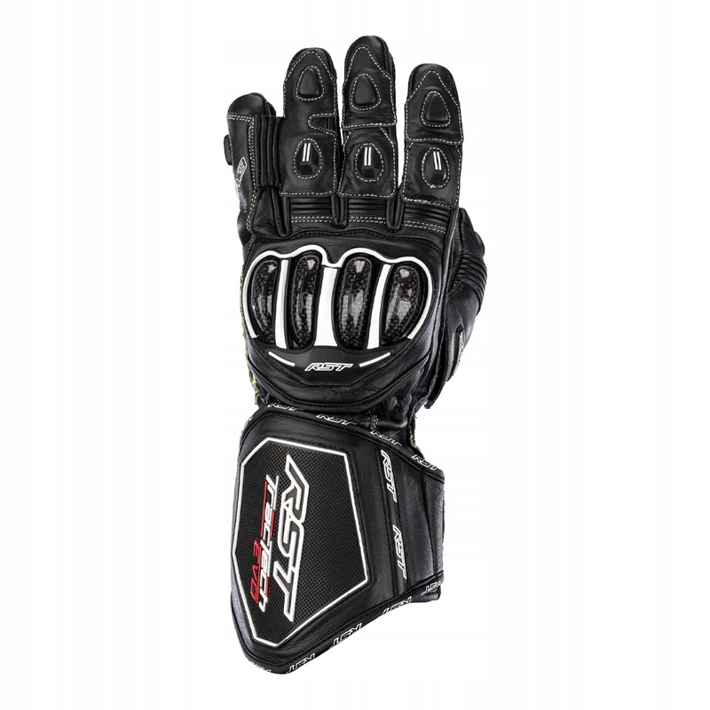 Motocyklové rukavice Rst Tractech Evo 4 Black veľ.L