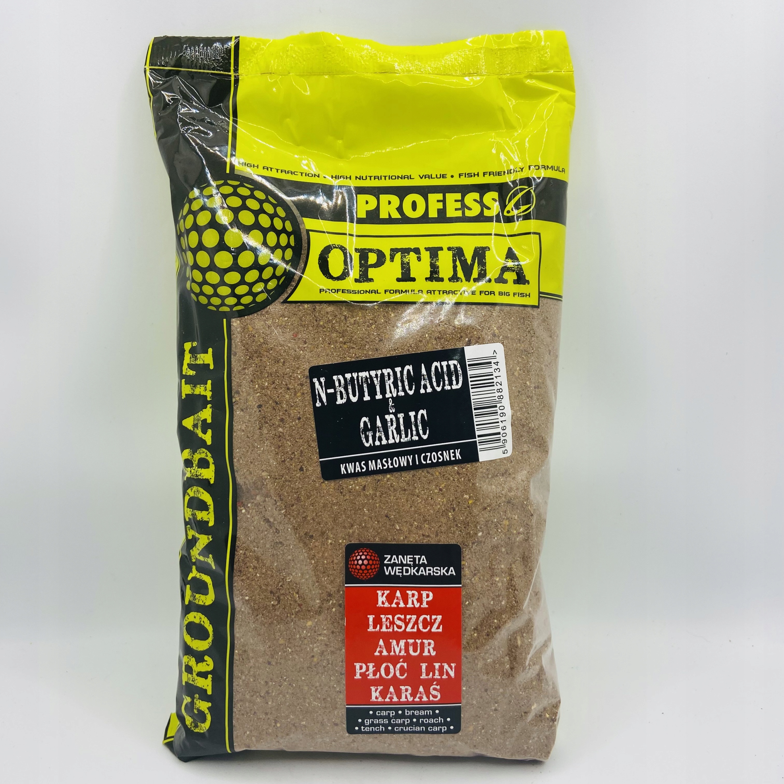 Zanęta Profess Optima Kwas Masłowy Czosnek 1kg