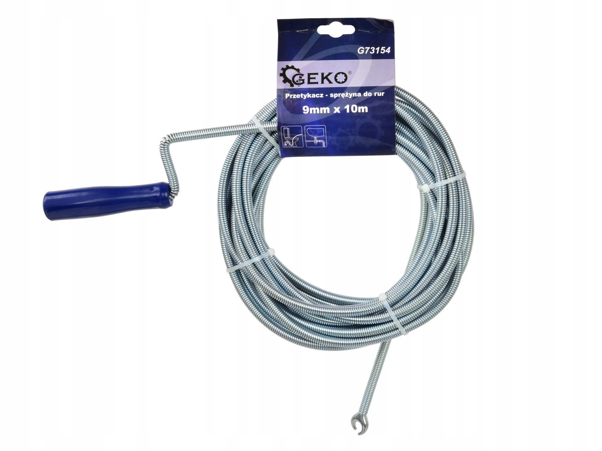 Spirala kanalizacyjna Geko 10 m x 9 mm