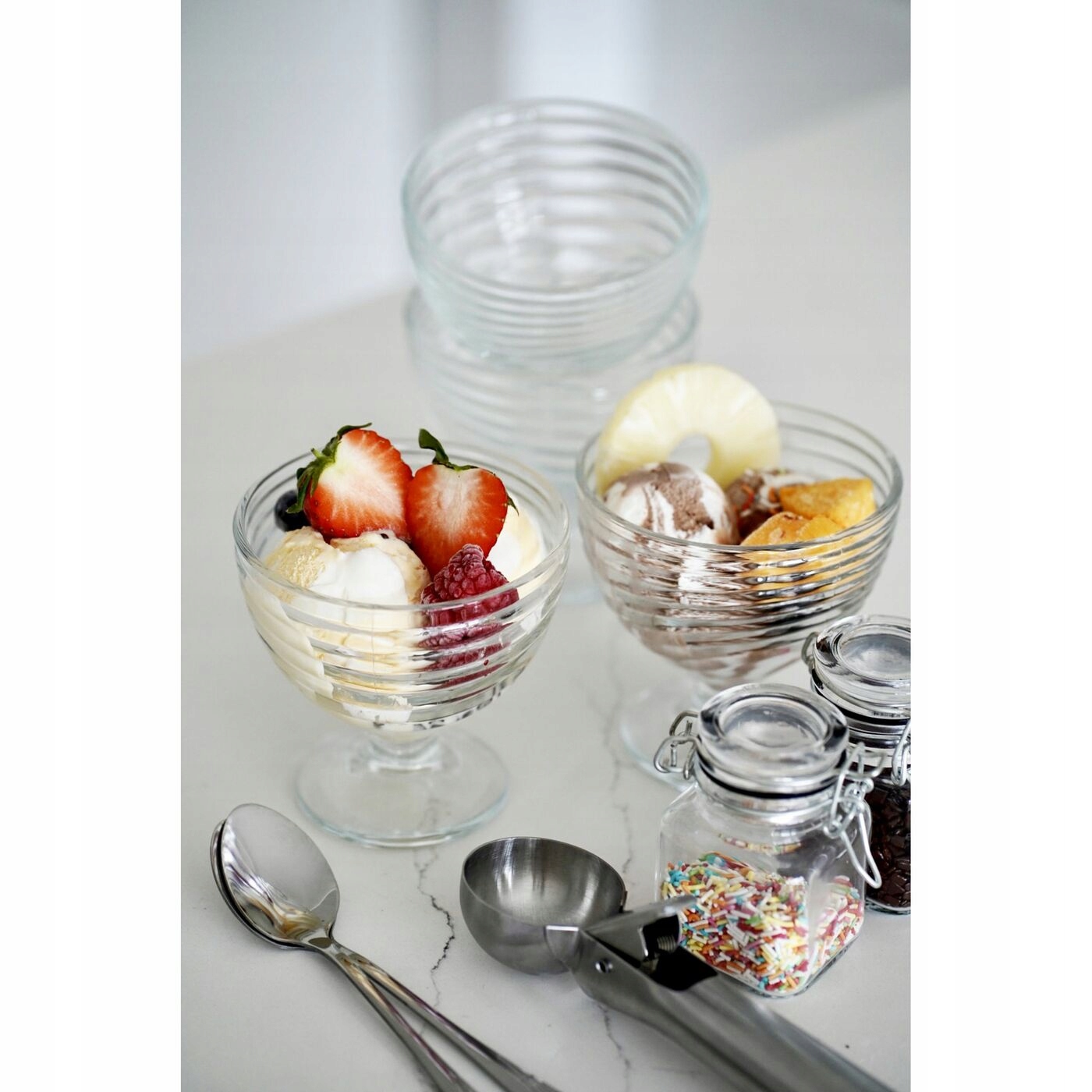 PUCHARKI do DESERÓW 300ml miseczki do LODÓW Tadar 6szt.Vesta Tadar Informacje dodatkowe możliwość mycia w zmywarce