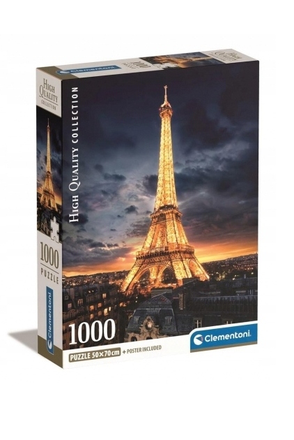 

Puzzle 1000 El Wieża Eiffel Clementoni 39703