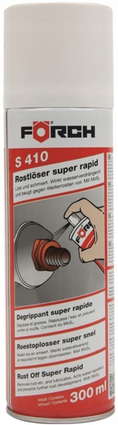 

Forch S410 Rapid Odrdzewiacz Z MoS2 300ML