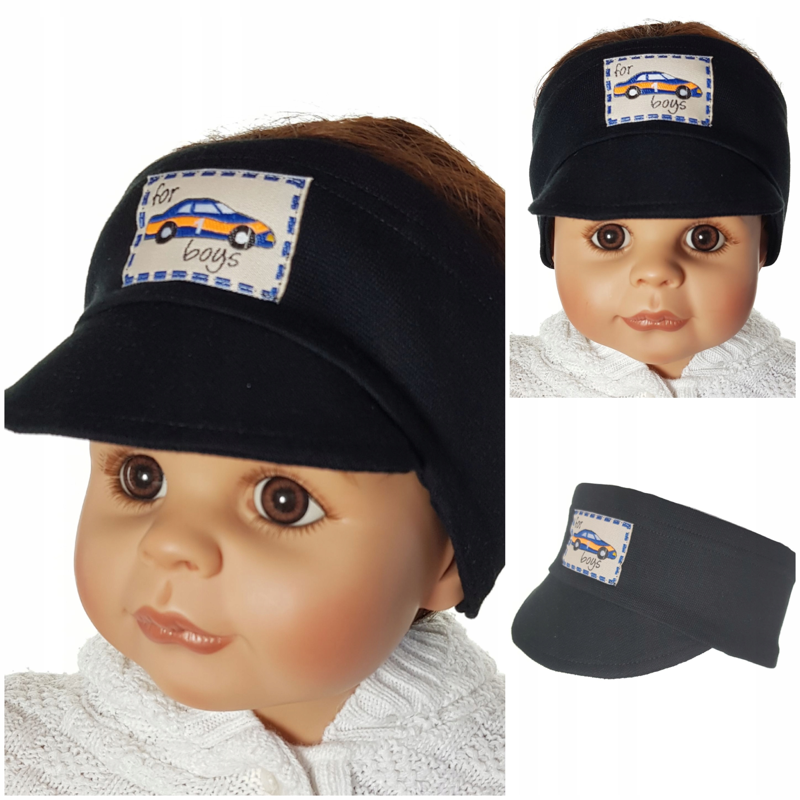 DASZEK OPASKA DLA CHŁOPCA Z DASZKIEM 8KOLOR 1-7LAT Płeć chłopcy