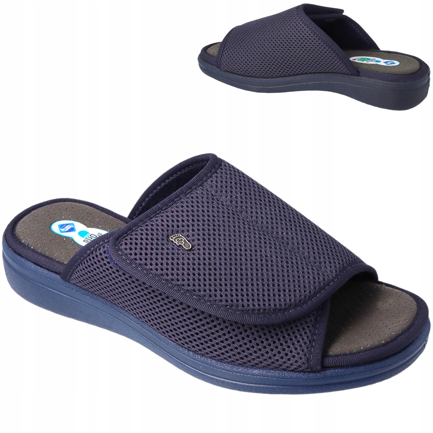 Nazouváky pantofle Papuče Na Suchý Zip Dr Orto 078D Zdravotní teplé 40