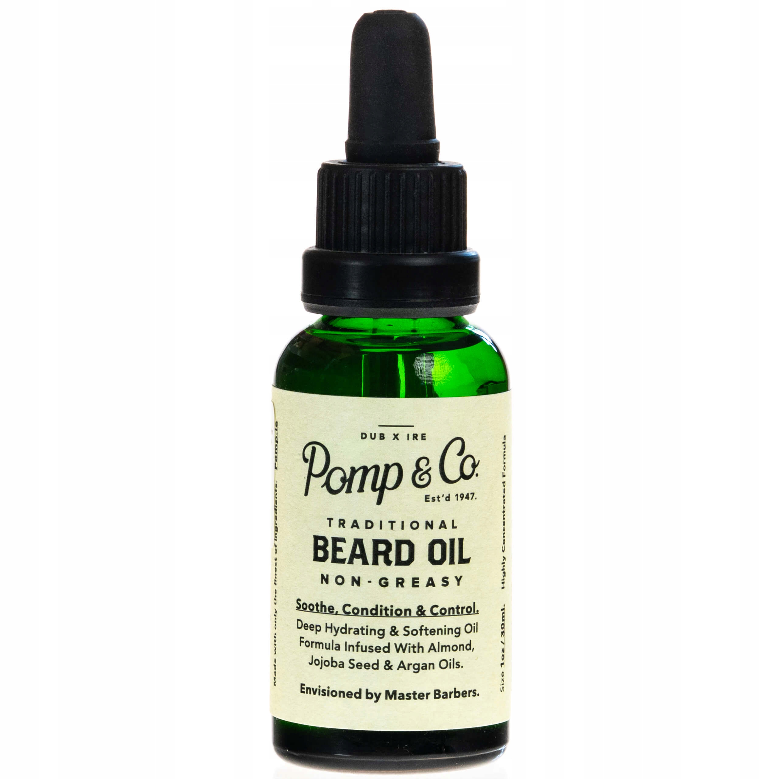 Pomp & Co Traditional Beard Oil Non-Greasy olej na vousy 30 ml