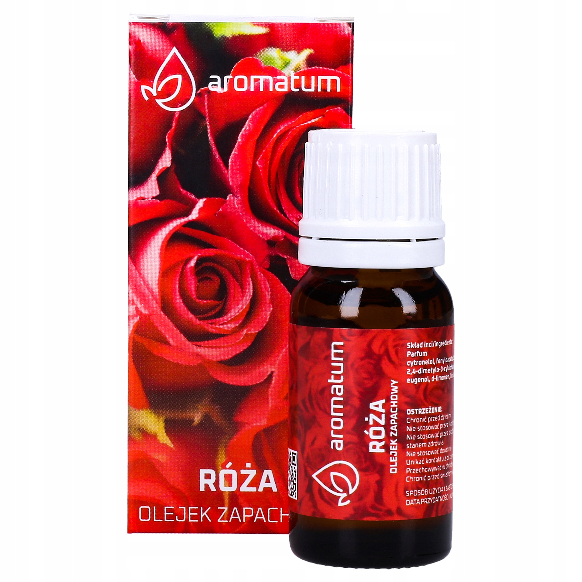 OLEJEK ZAPACHOWY RÓŻA AROMATERAPIA RELAKS SPOKÓJ