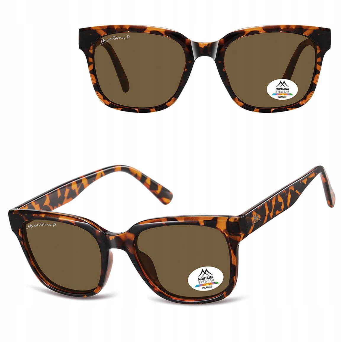 Okulary Przeciwsłoneczne Prostokątne Polaryzacyjne Damskie/Męskie Montana