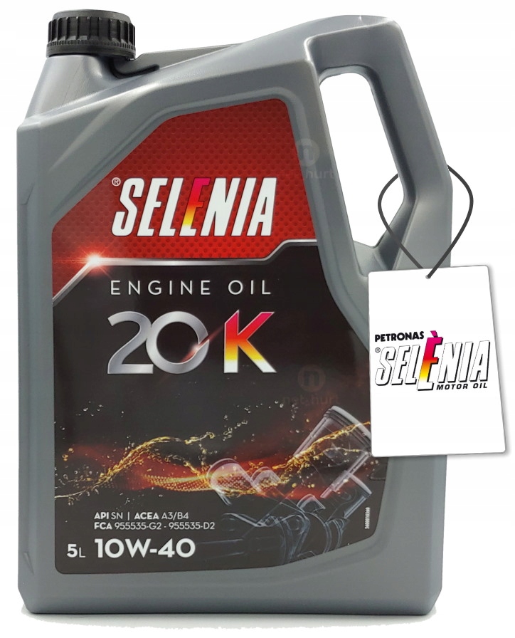 

Selenia Olej 20K 10W-40 5L Fiat Api Sn Acea A3/B4