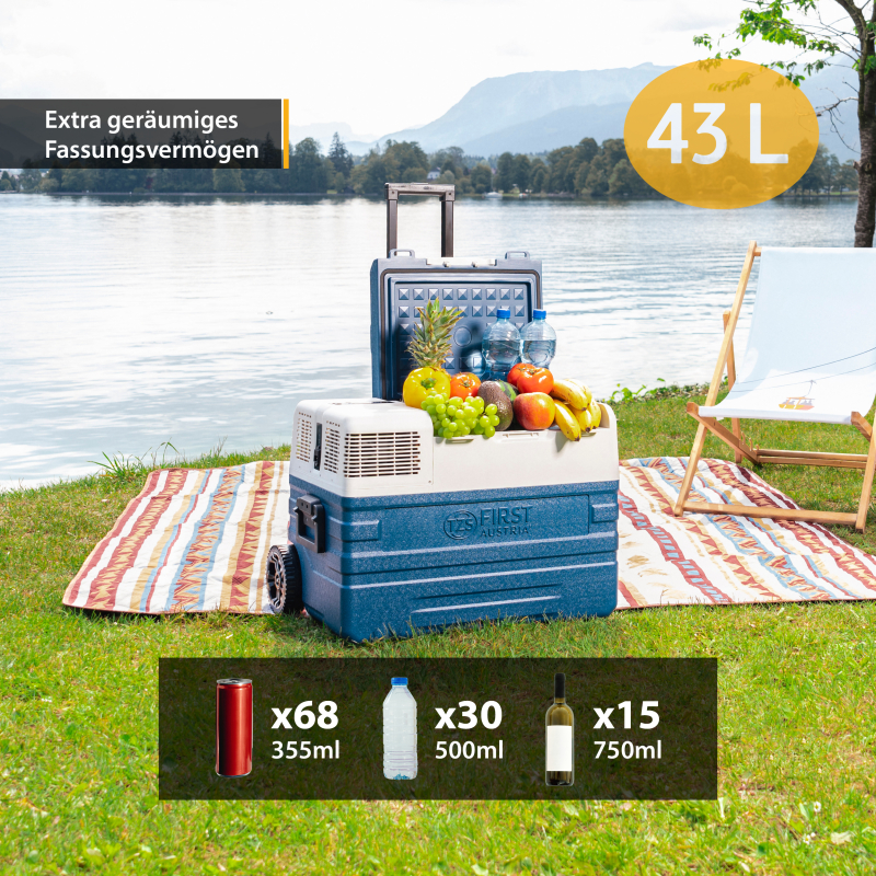 Lodówka turystyczna FIRST AUSTRIA cooler box aż 43l port usb TEMP. do -20 Marka First Austria